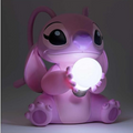 Luminária de Mesa Disney Stitch e Angel