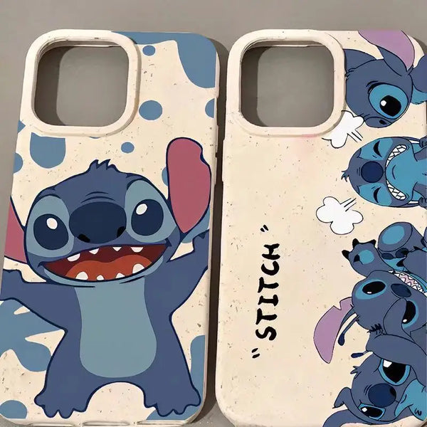 Capa de silicone macia Disney Stitch