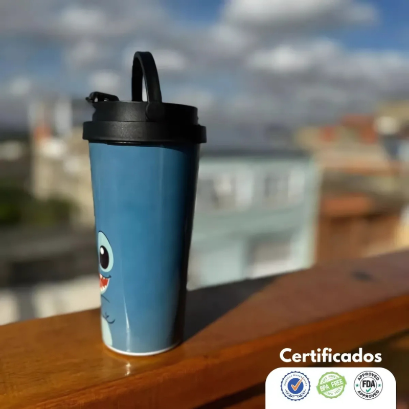 Copo Térmico Stitch á Vácuo 500ml